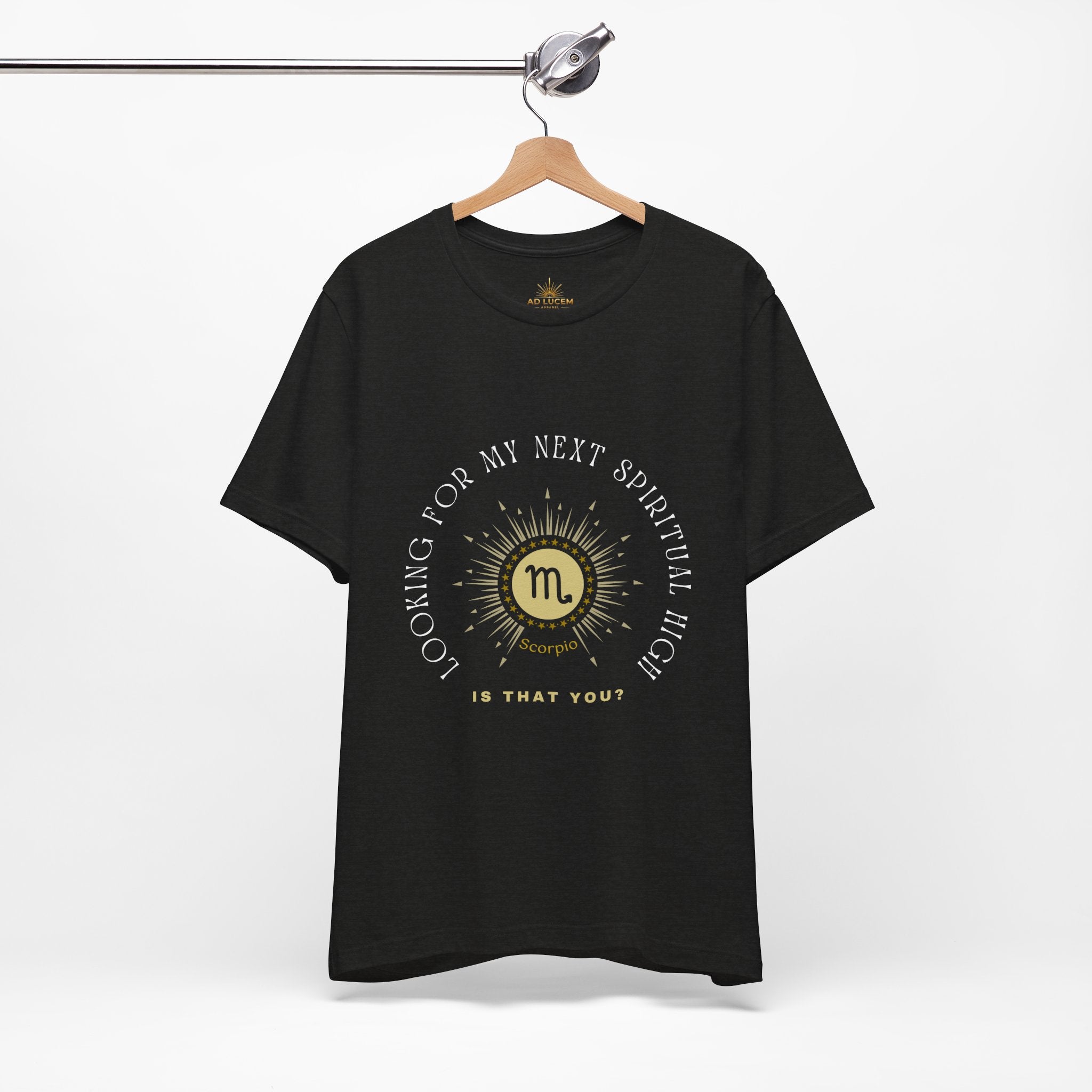 Scorpio Sunburst Horoscope tee | Looking for my next spiritual high