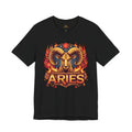 Aries Zodiac Ram T‑Shirt — Bold Fiery Horoscope Tee