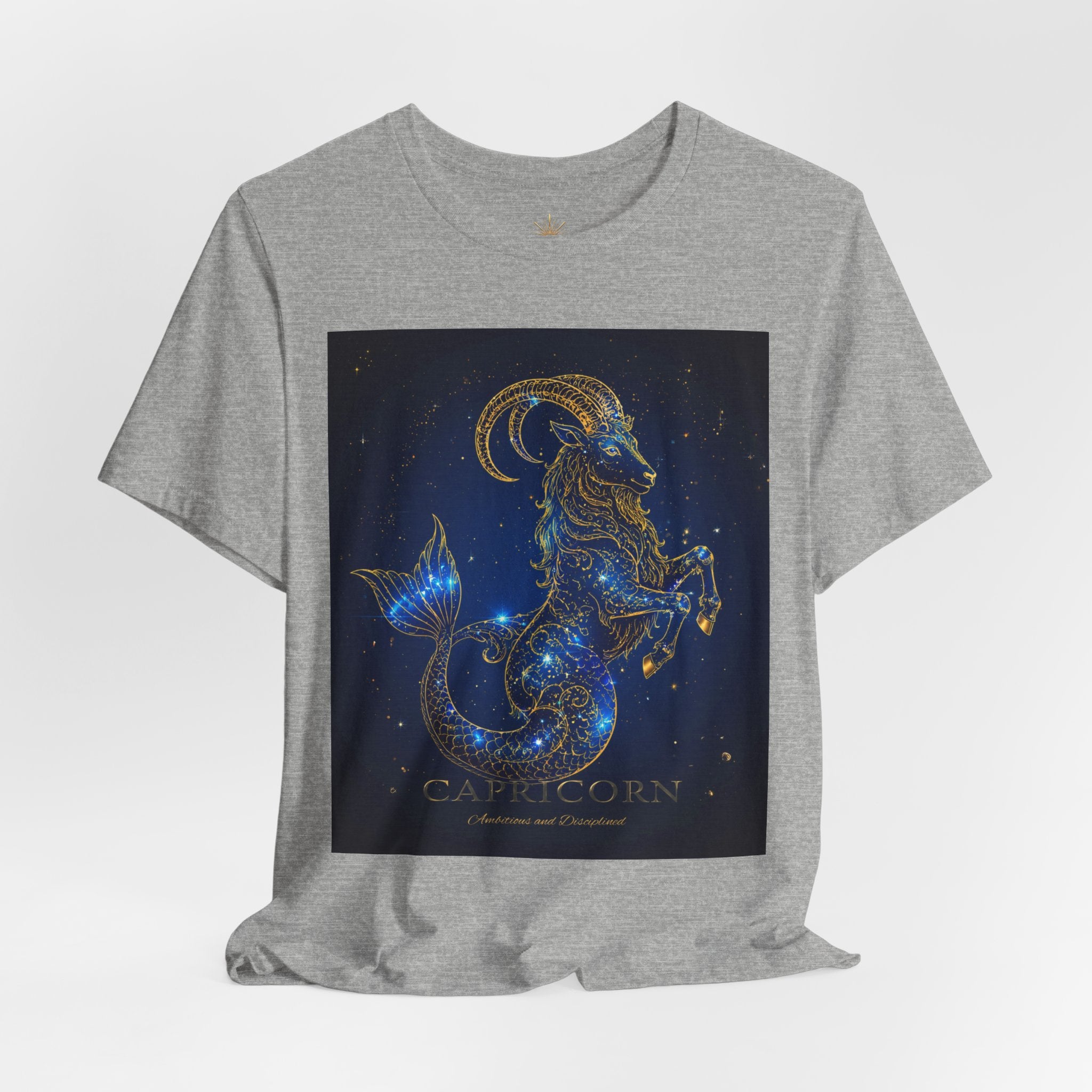 Capricorn Constellation T‑Shirt — Zodiac Goat Star Sign Tee