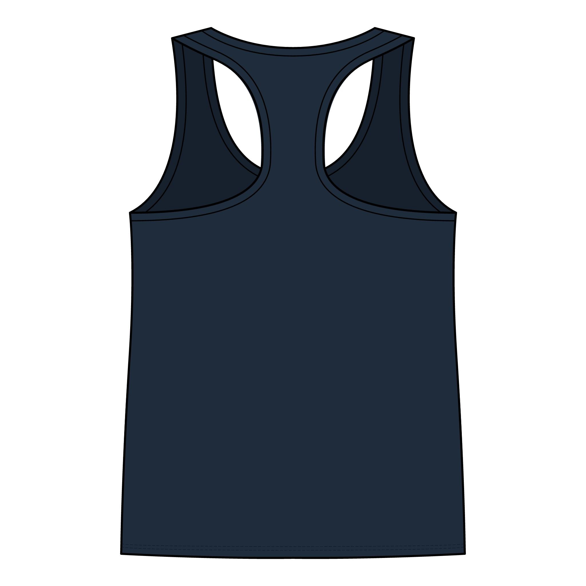 Lux Mundi Floral Racerback Tank Top — Women's Spiritual Garden Vest