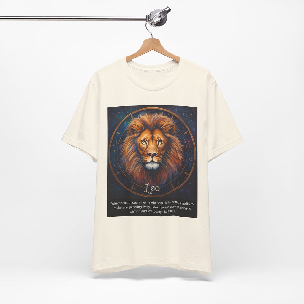 Leo Zodiac T‑Shirt — Majestic Lion Horoscope Tee