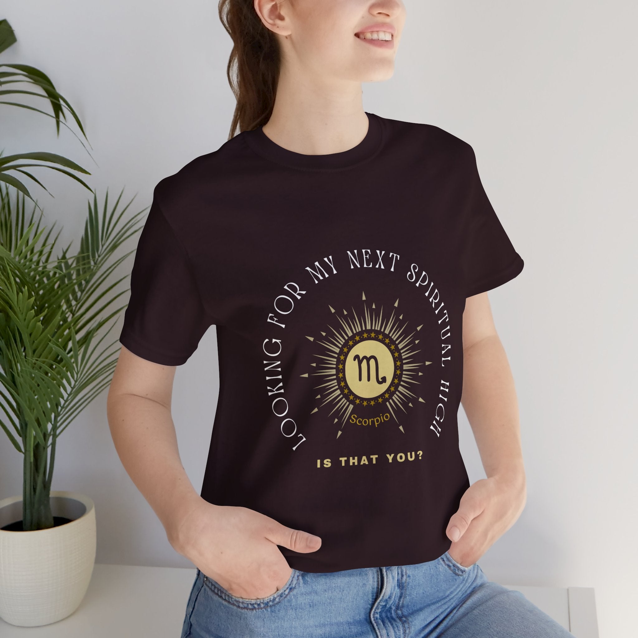 Scorpio Sunburst Horoscope tee | Looking for my next spiritual high