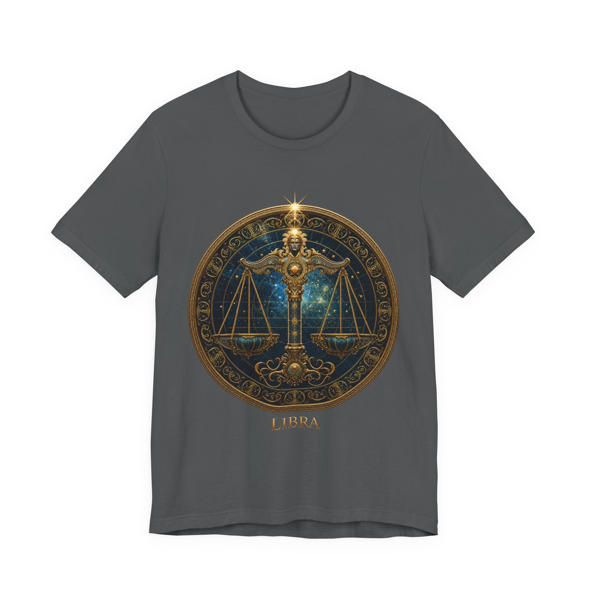 Libra Scales T-Shirt | Zodiac Balance Astrology Tee