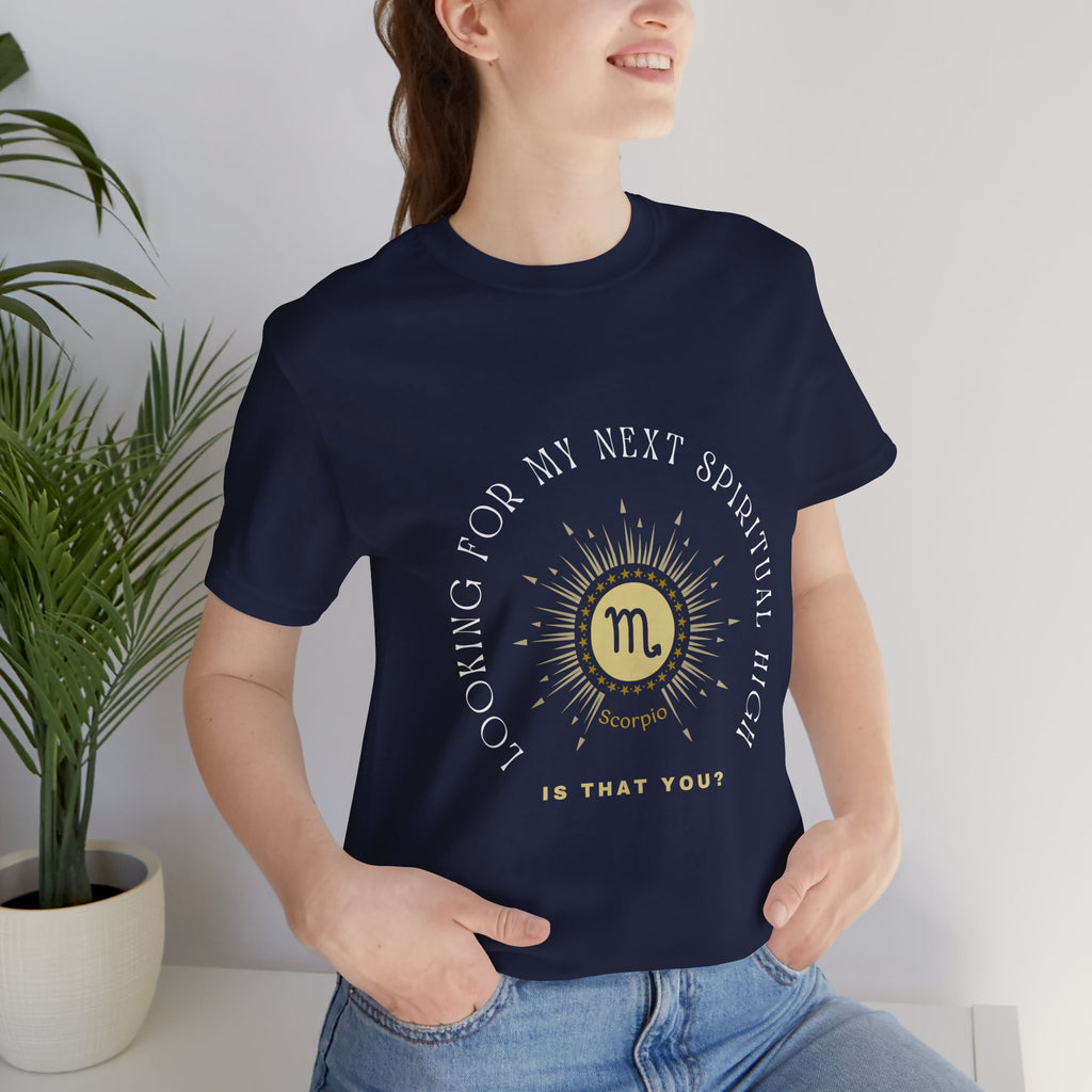 Scorpio Sunburst Horoscope tee | Looking for my next spiritual high