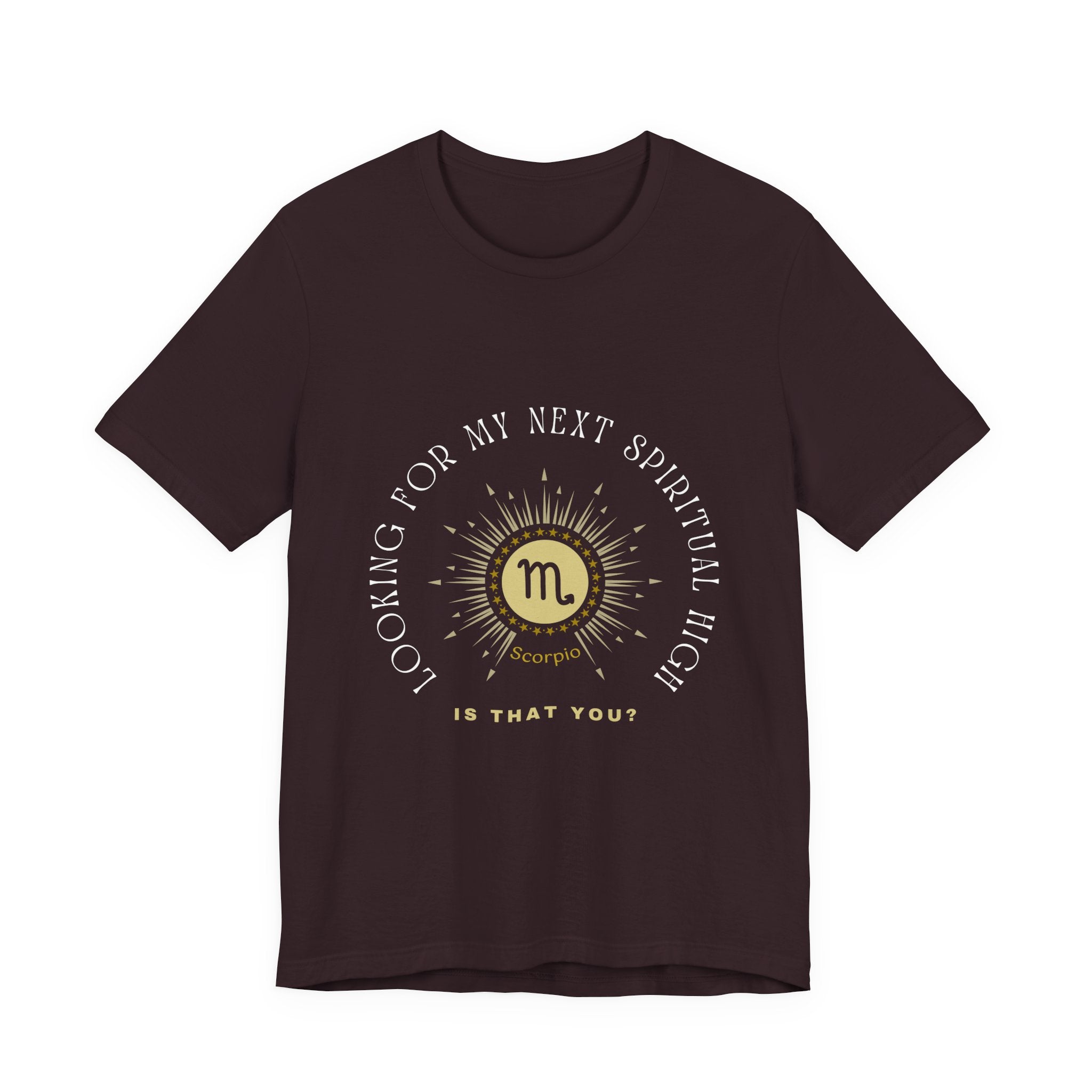 Scorpio Sunburst Horoscope tee | Looking for my next spiritual high