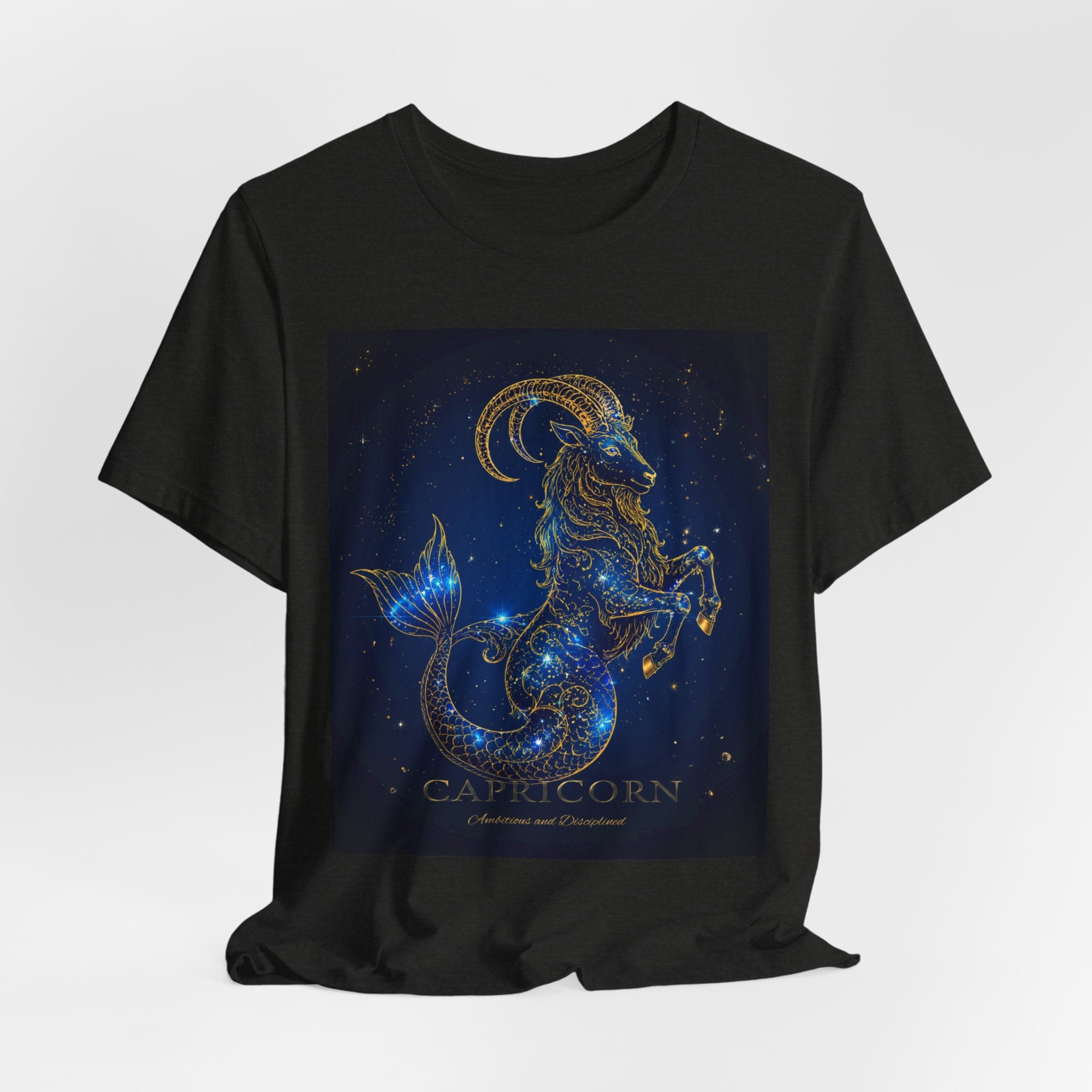 Capricorn Constellation T‑Shirt — Zodiac Goat Star Sign Tee