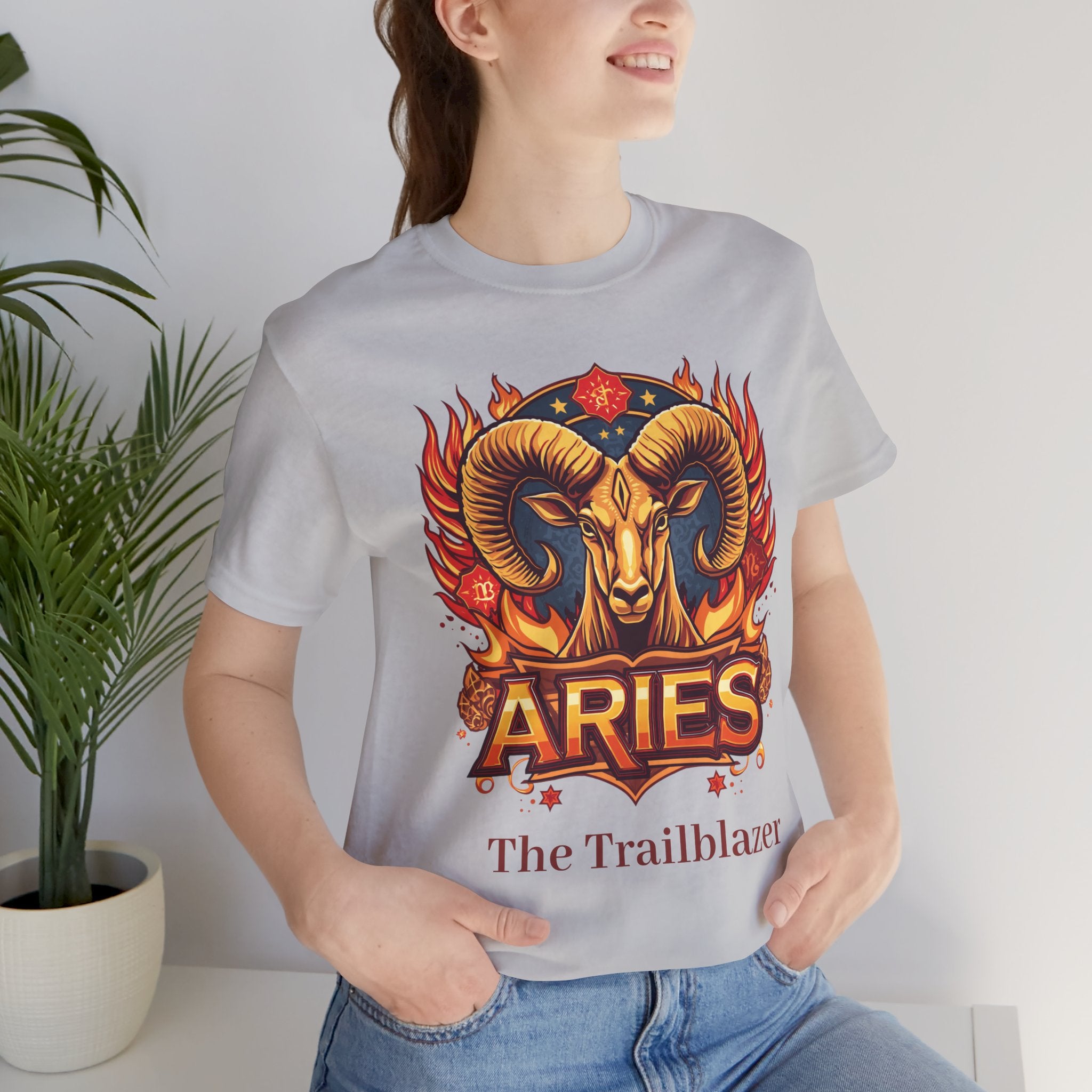 Aries Ram Zodiac The Trailblazer T-Shirt | Astrology Horoscope Tee