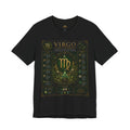 Virgo Zodiac T‑Shirt — Gold Astrology Sign Tee