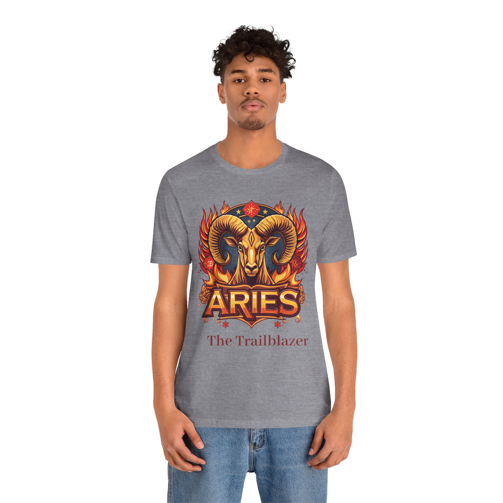 Aries Ram Zodiac The Trailblazer T-Shirt | Astrology Horoscope Tee