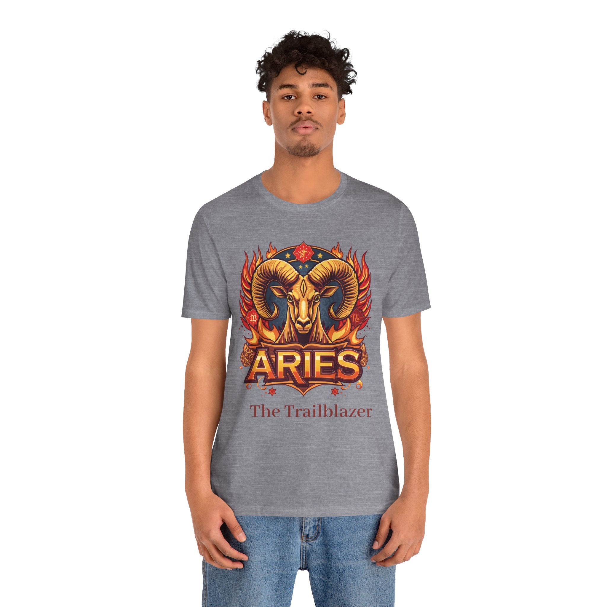 Aries Ram Zodiac The Trailblazer T-Shirt | Astrology Horoscope Tee