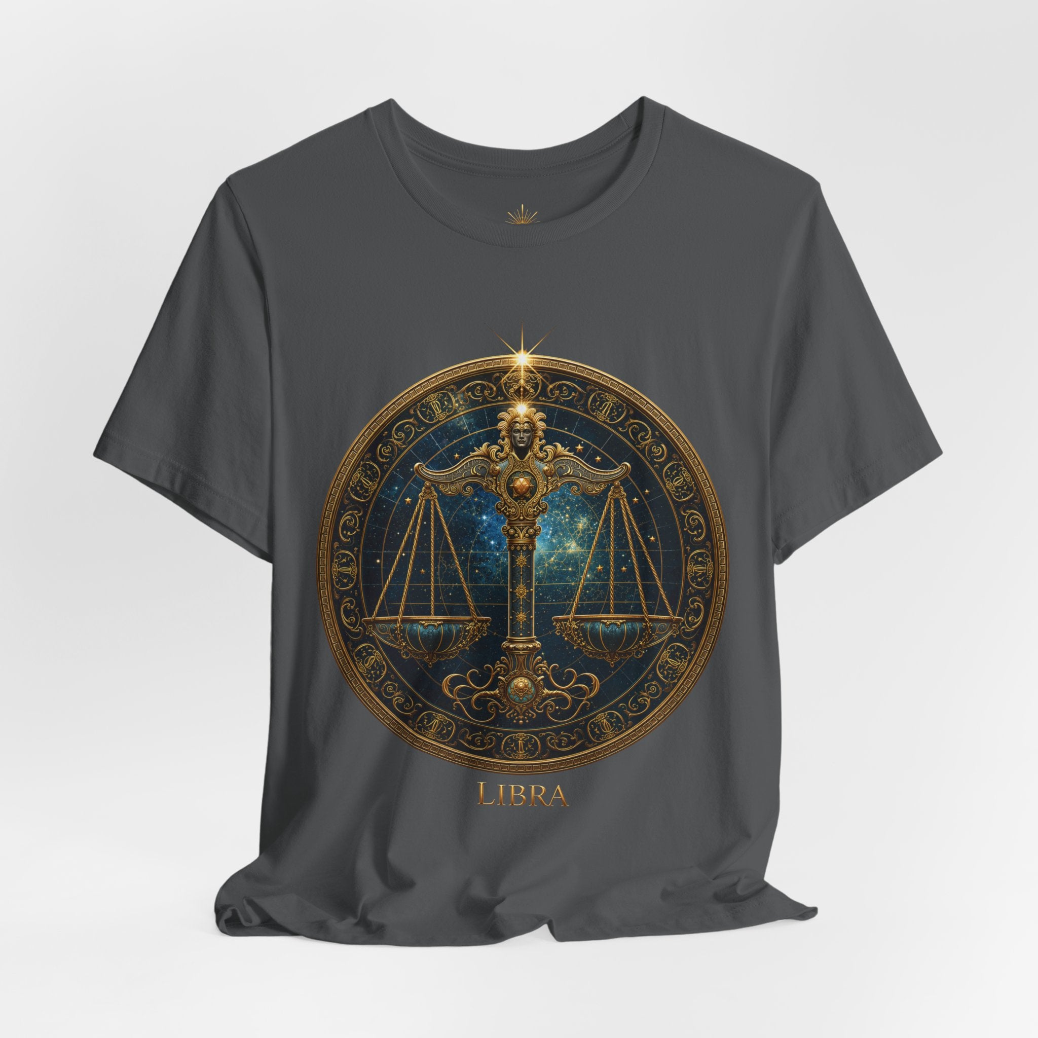 Libra Scales T-Shirt | Zodiac Balance Astrology Tee