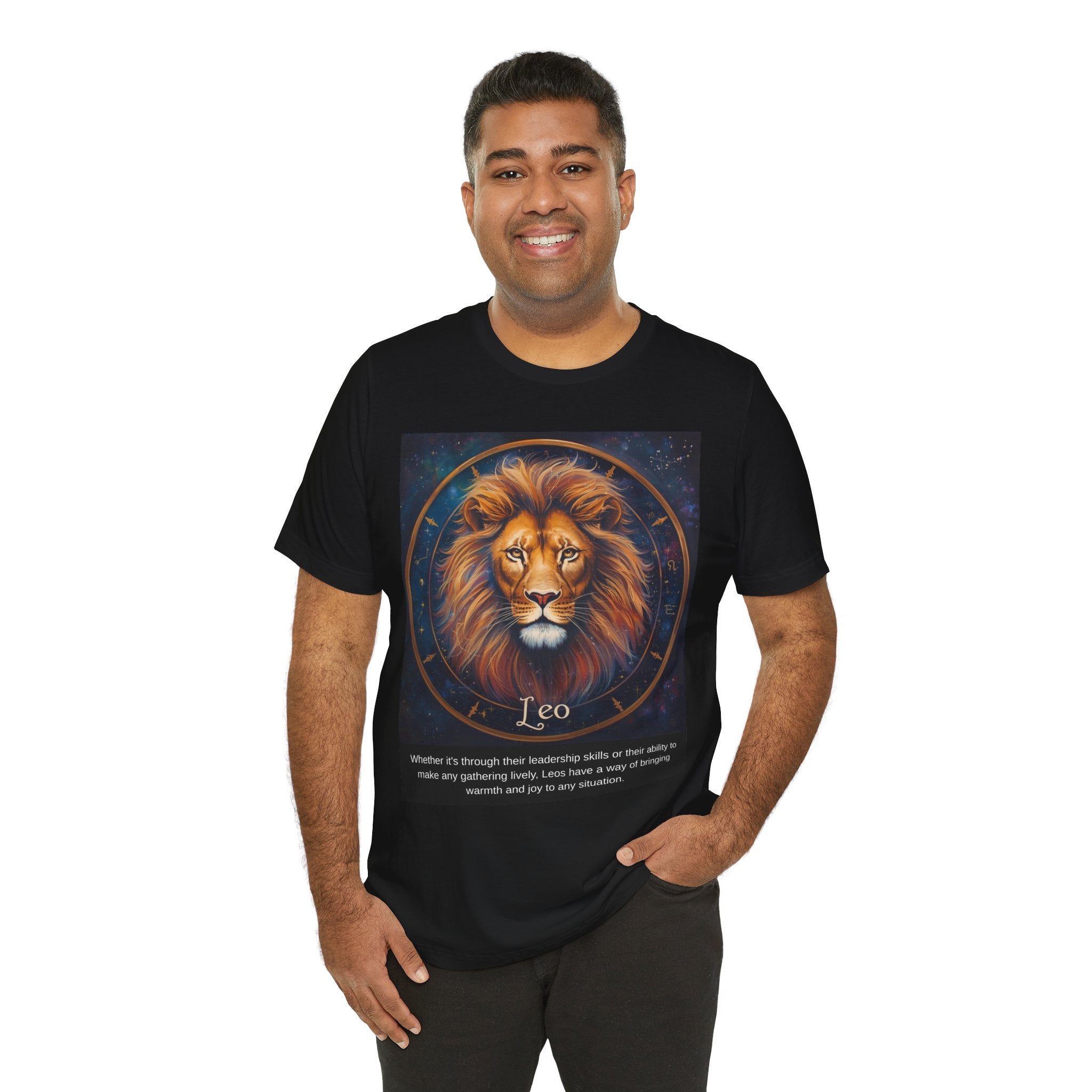 Leo Zodiac T‑Shirt — Majestic Lion Horoscope Tee