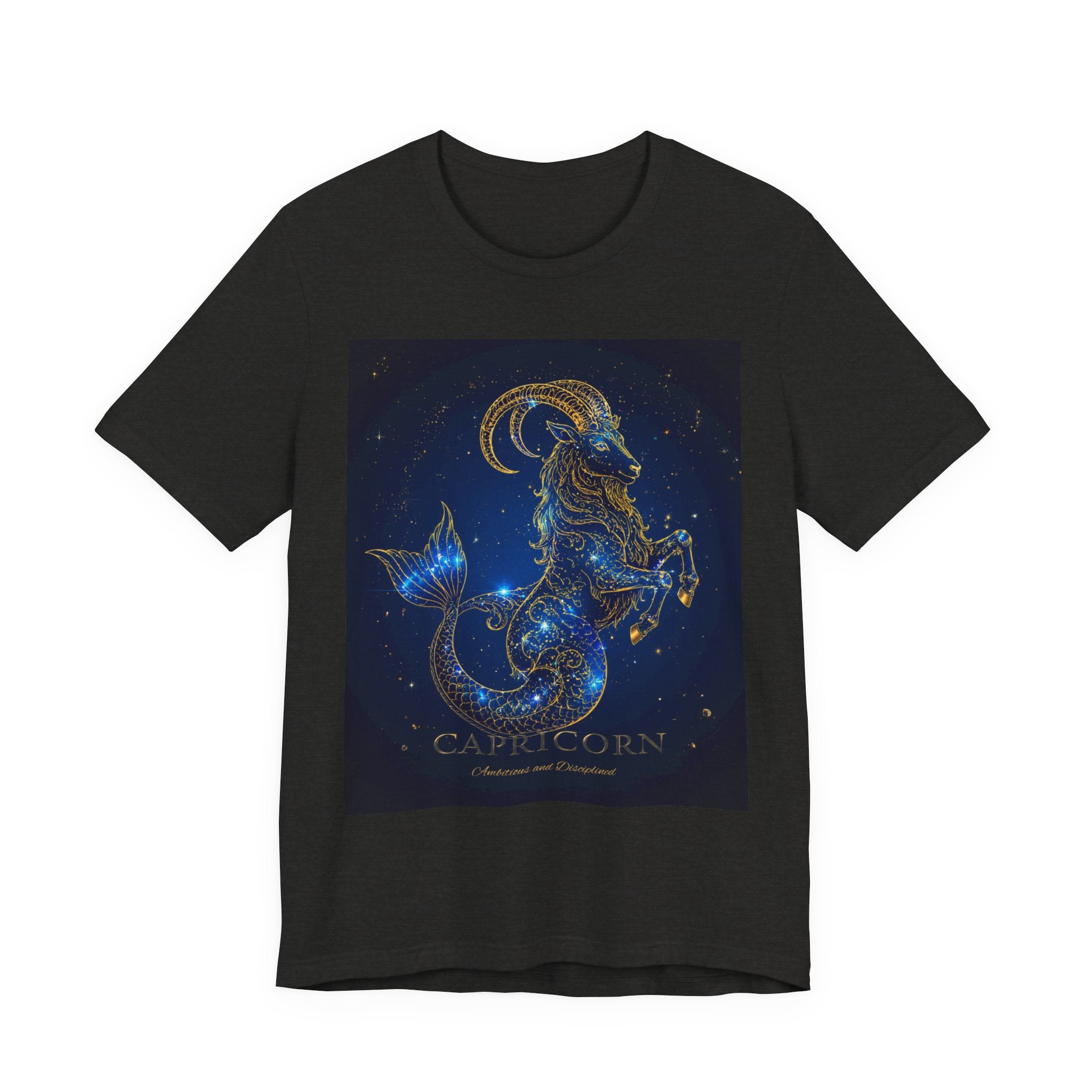 Capricorn Constellation T‑Shirt — Zodiac Goat Star Sign Tee