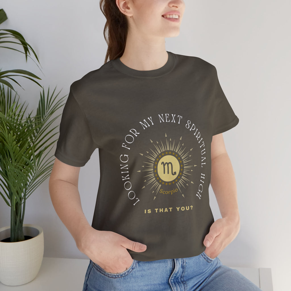 Scorpio Sunburst Horoscope tee | Looking for my next spiritual high