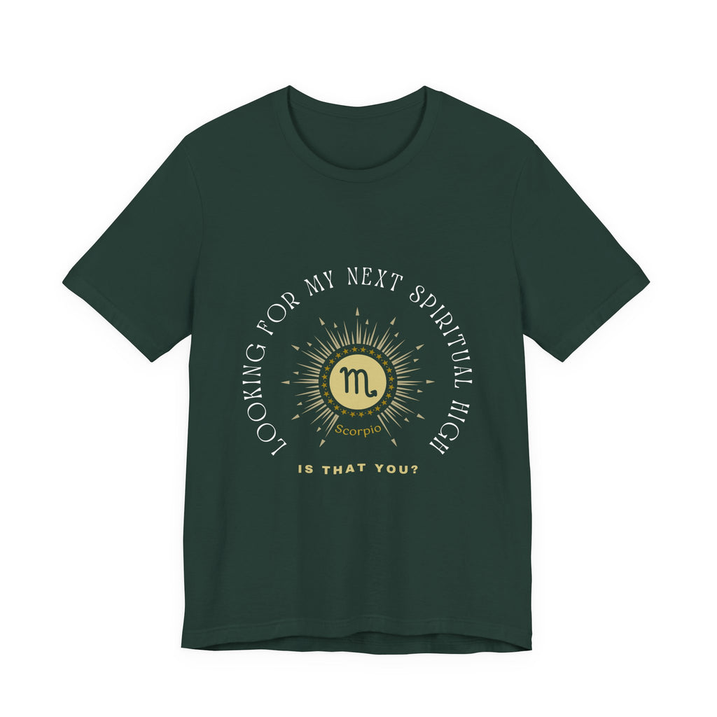 Scorpio Sunburst Horoscope tee | Looking for my next spiritual high