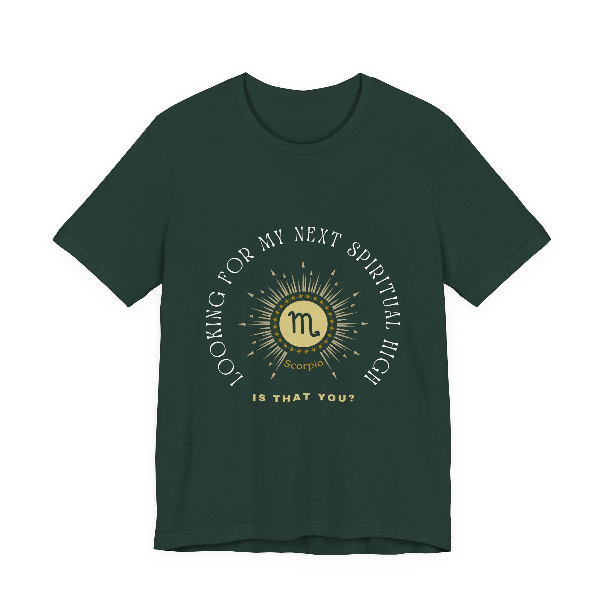 Scorpio Sunburst Horoscope tee | Looking for my next spiritual high