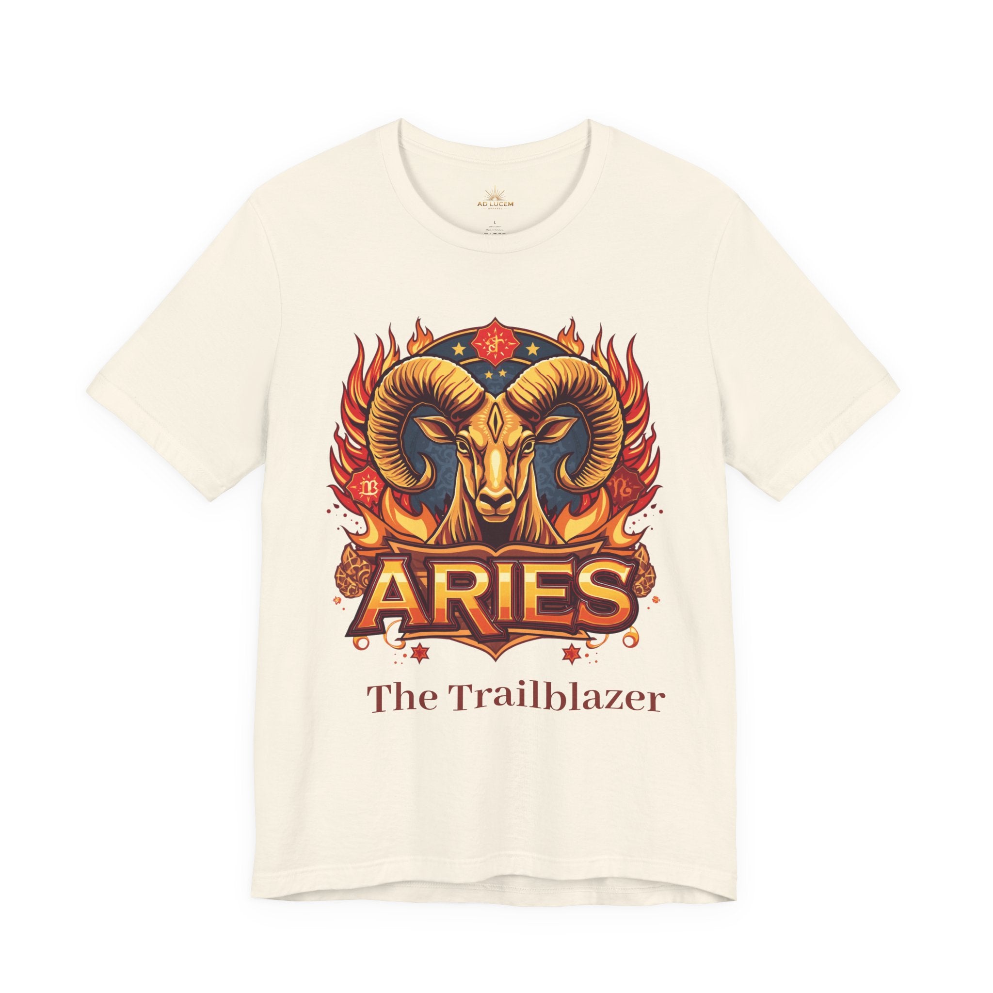 Aries Ram Zodiac The Trailblazer T-Shirt | Astrology Horoscope Tee
