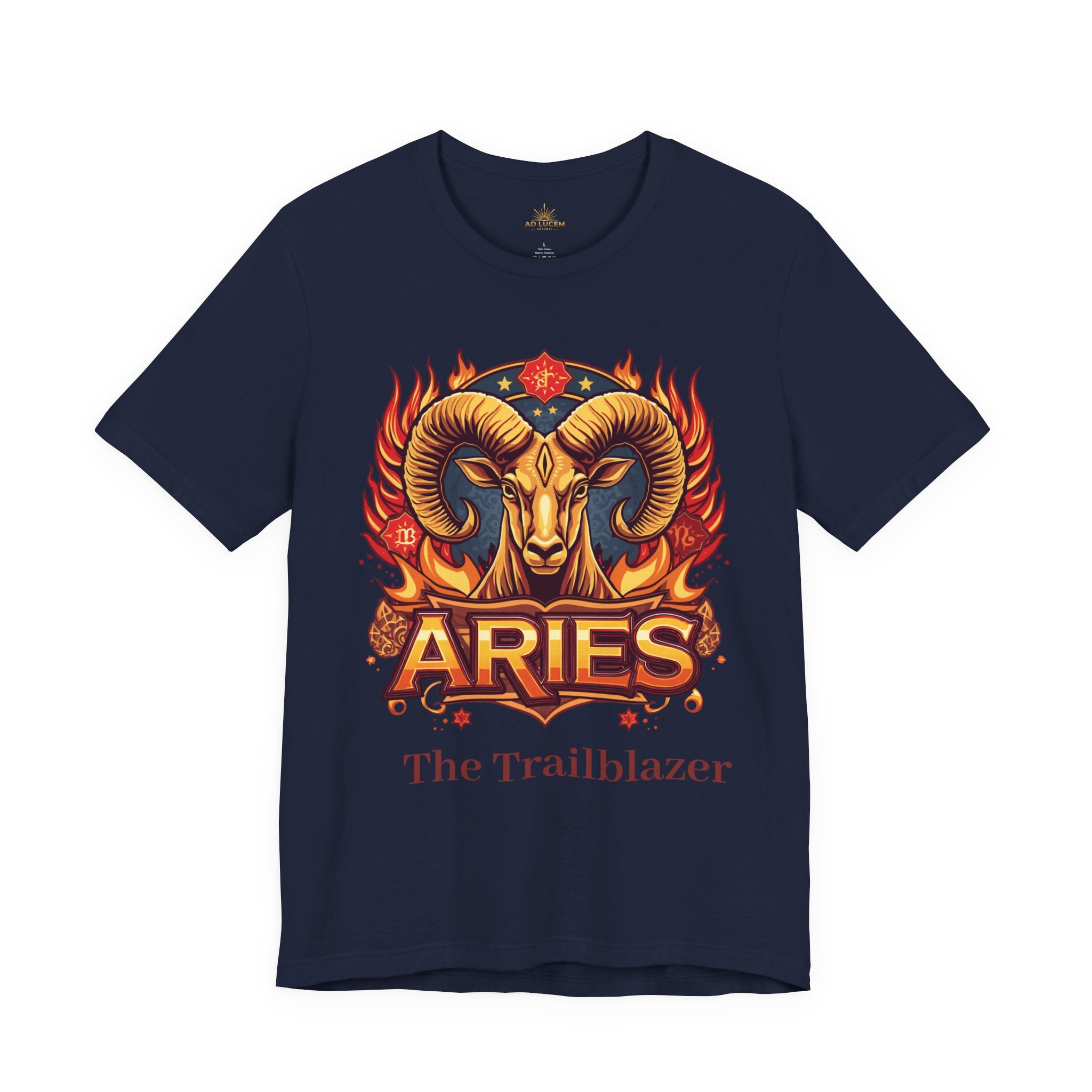 Aries Ram Zodiac The Trailblazer T-Shirt | Astrology Horoscope Tee