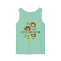 Lux Mundi Floral Tank Top — Vintage Botanical Graphic Tee