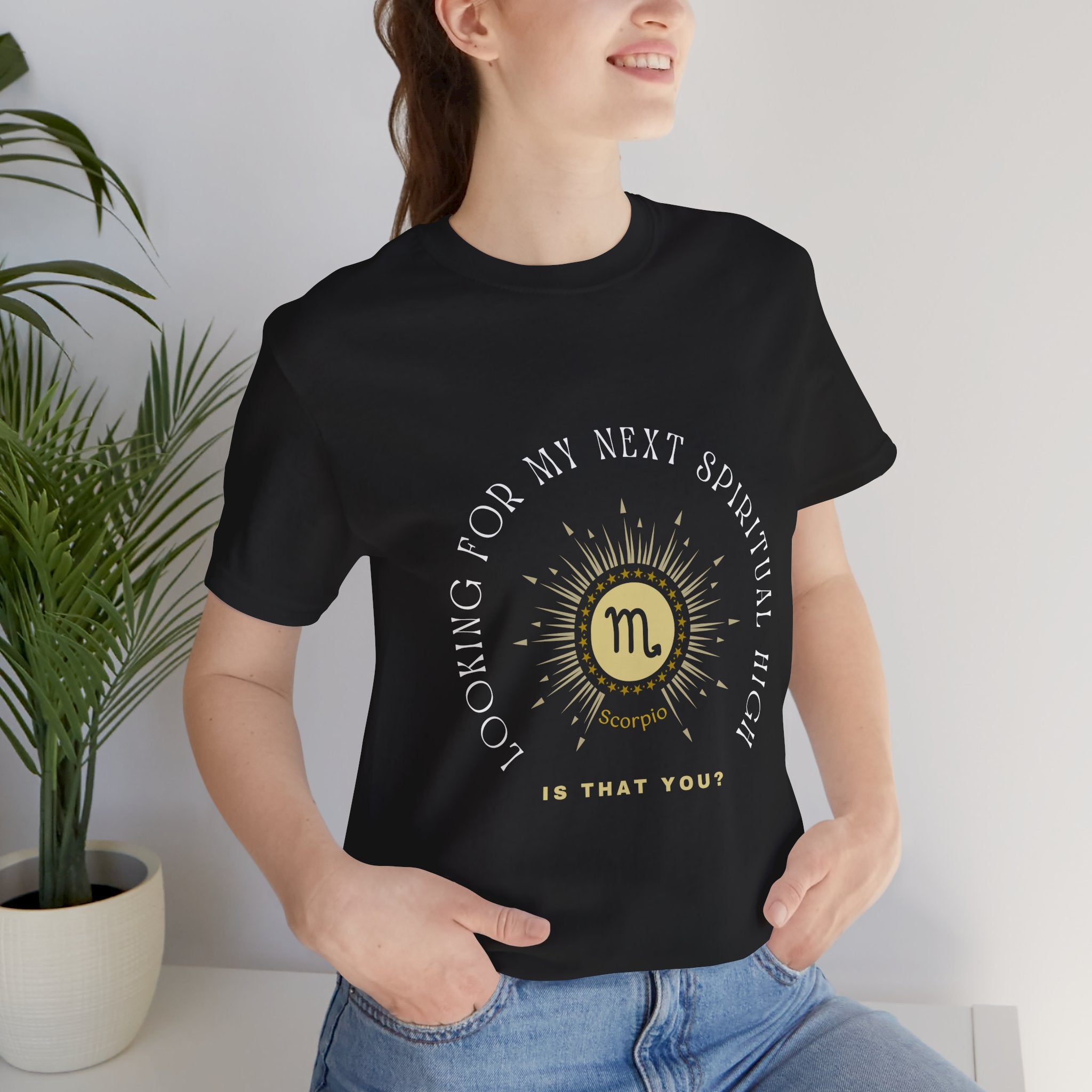 Scorpio Sunburst Horoscope tee | Looking for my next spiritual high