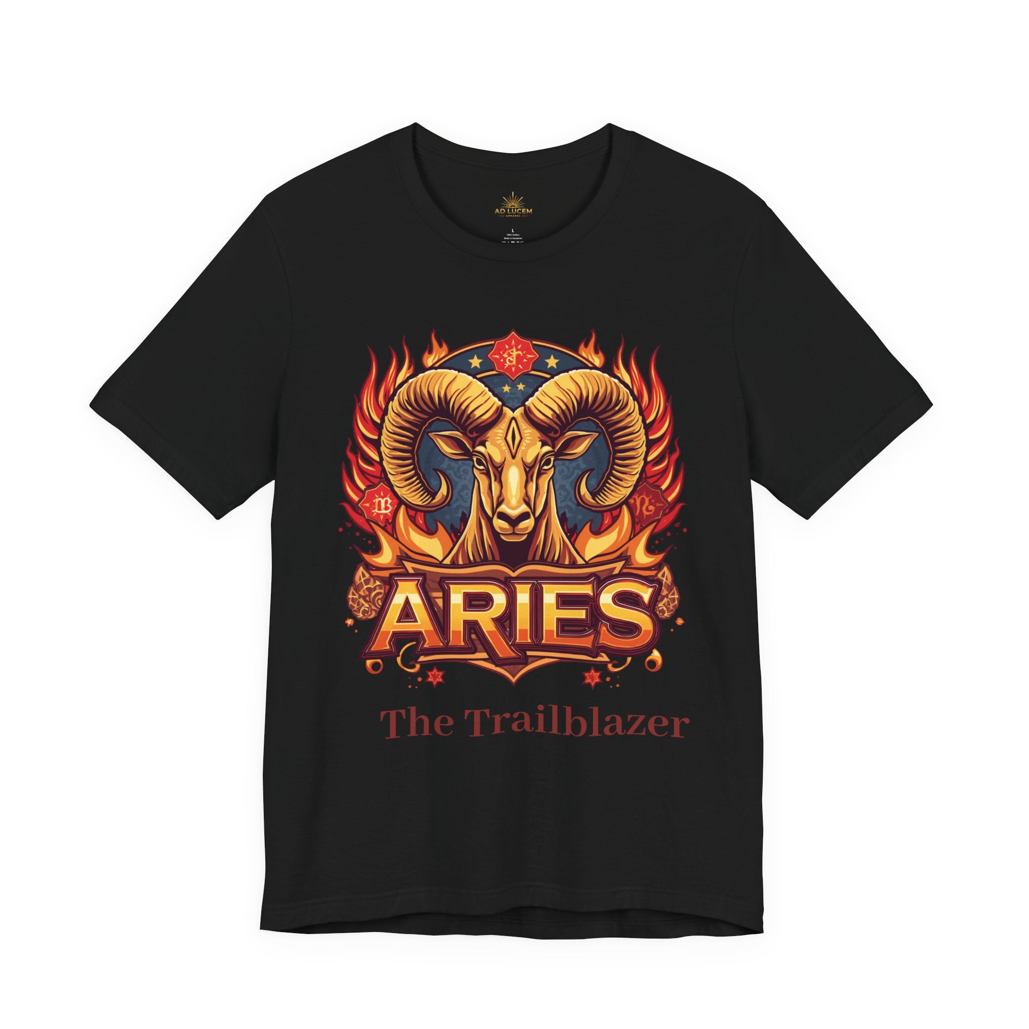 Aries Ram Zodiac The Trailblazer T-Shirt | Astrology Horoscope Tee