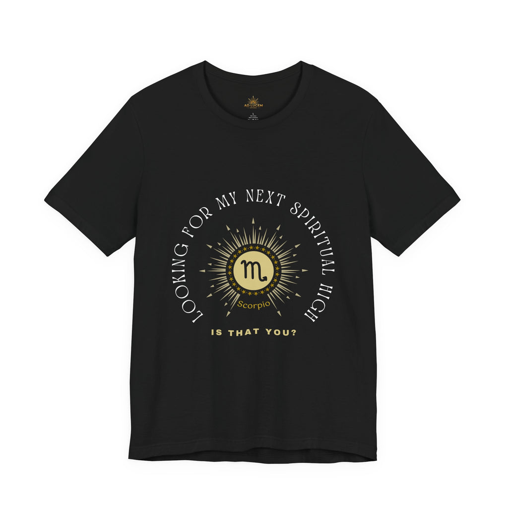 Scorpio Sunburst Horoscope tee | Looking for my next spiritual high