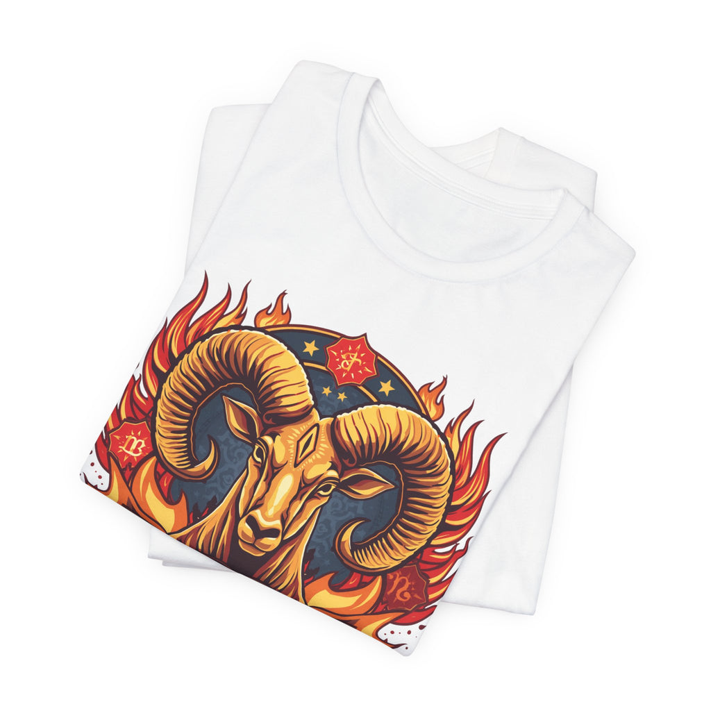 Aries Ram Zodiac The Trailblazer T-Shirt | Astrology Horoscope Tee