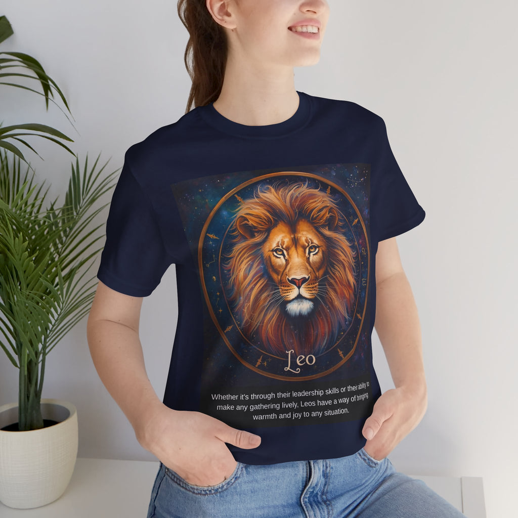 Leo Zodiac T‑Shirt — Majestic Lion Horoscope Tee