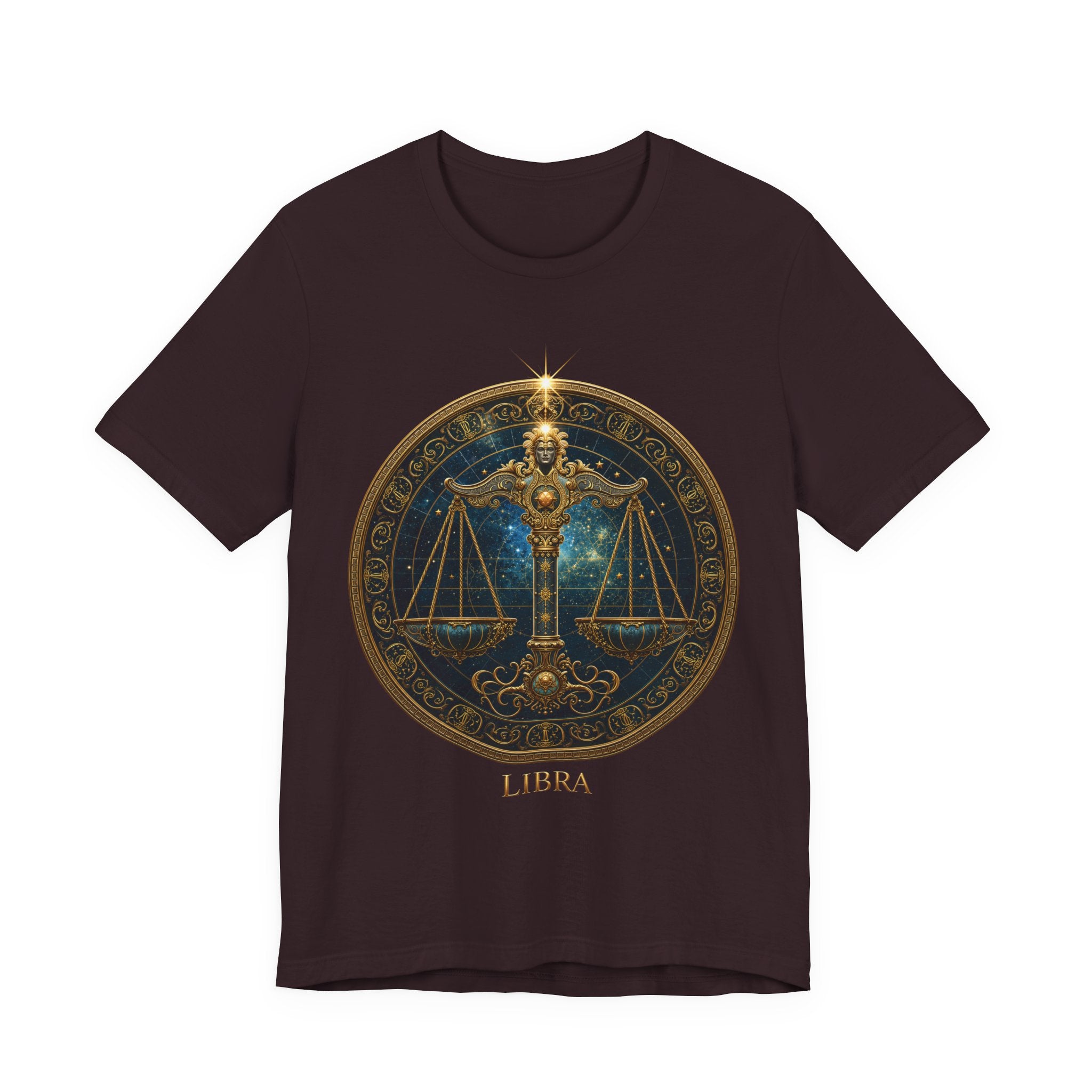 Libra Scales T-Shirt | Zodiac Balance Astrology Tee