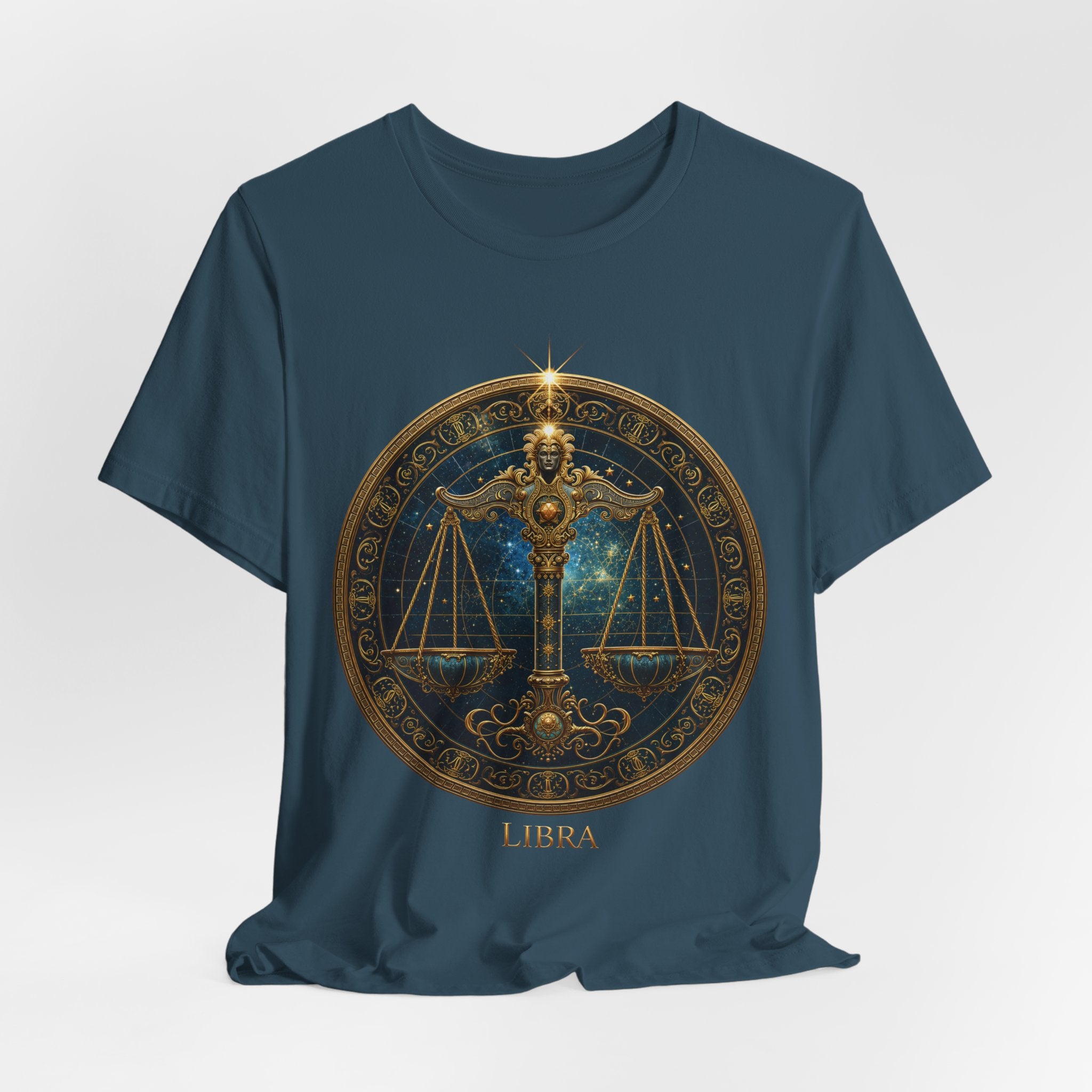 Libra Scales T-Shirt | Zodiac Balance Astrology Tee