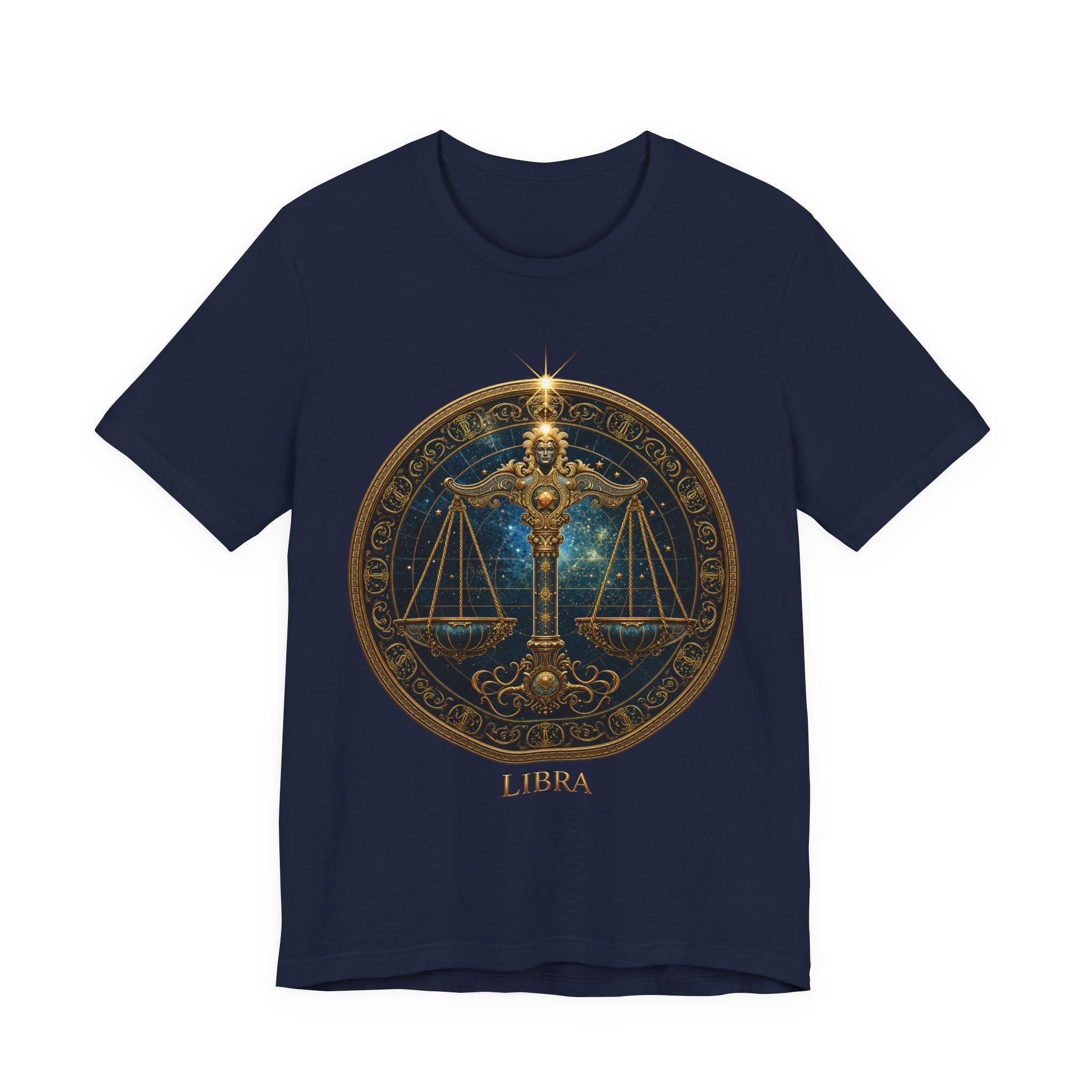 Libra Scales T-Shirt | Zodiac Balance Astrology Tee