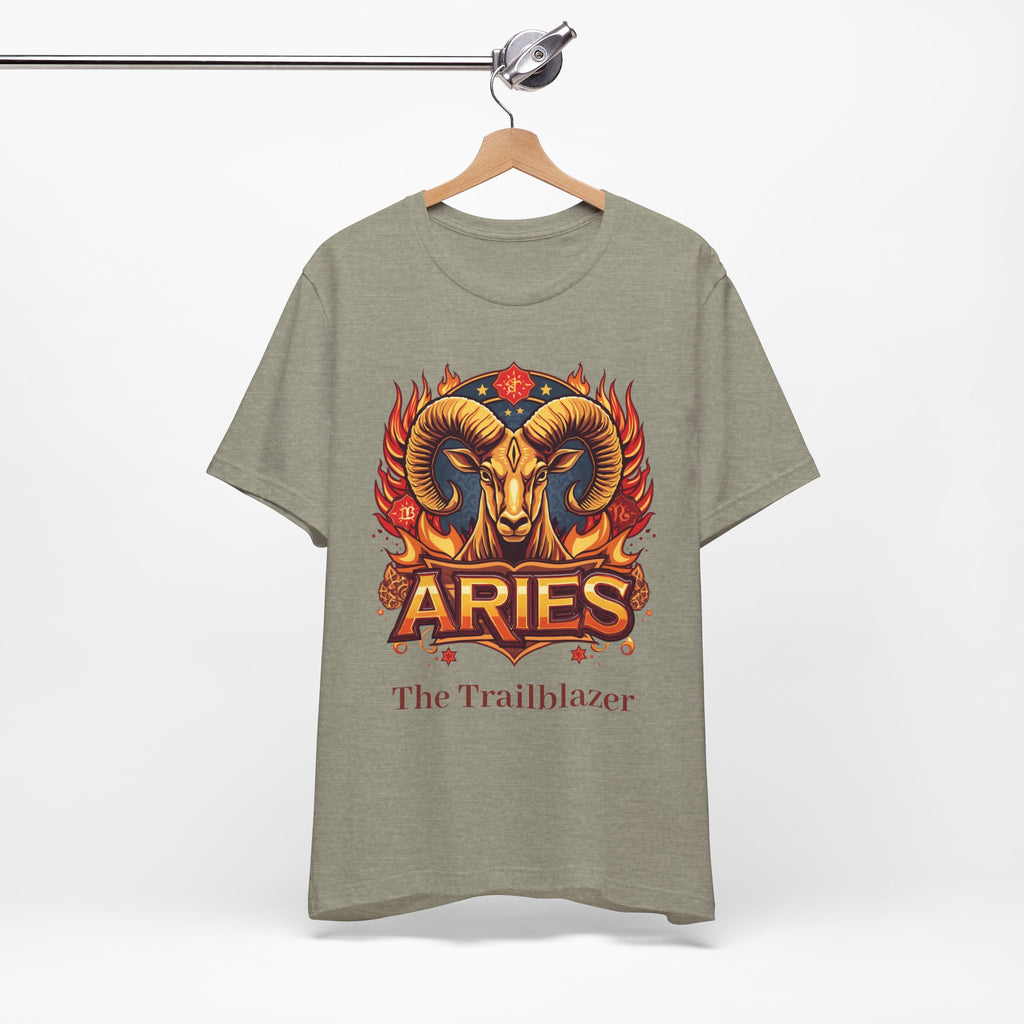 Aries Ram Zodiac The Trailblazer T-Shirt | Astrology Horoscope Tee