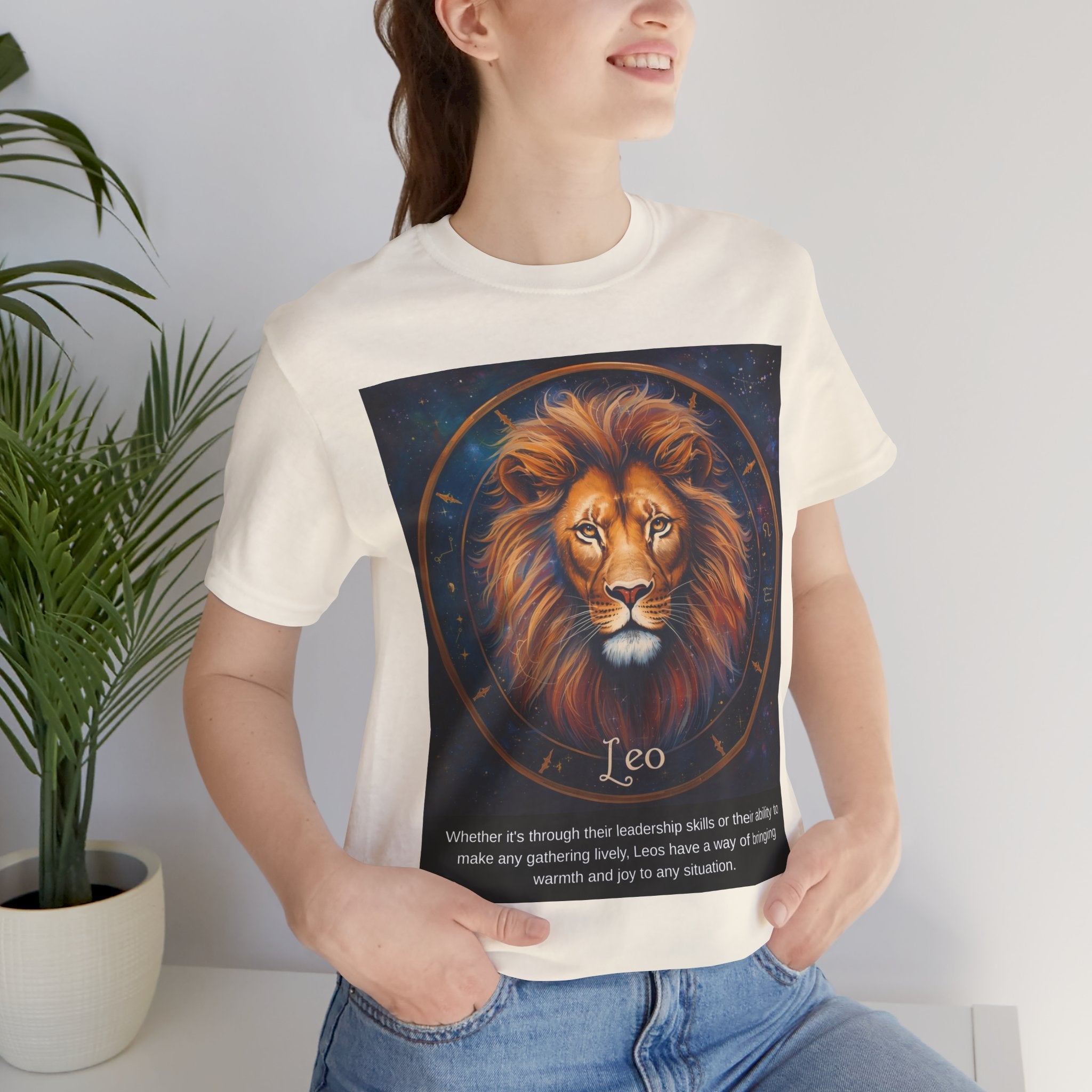 Leo Zodiac T‑Shirt — Majestic Lion Horoscope Tee
