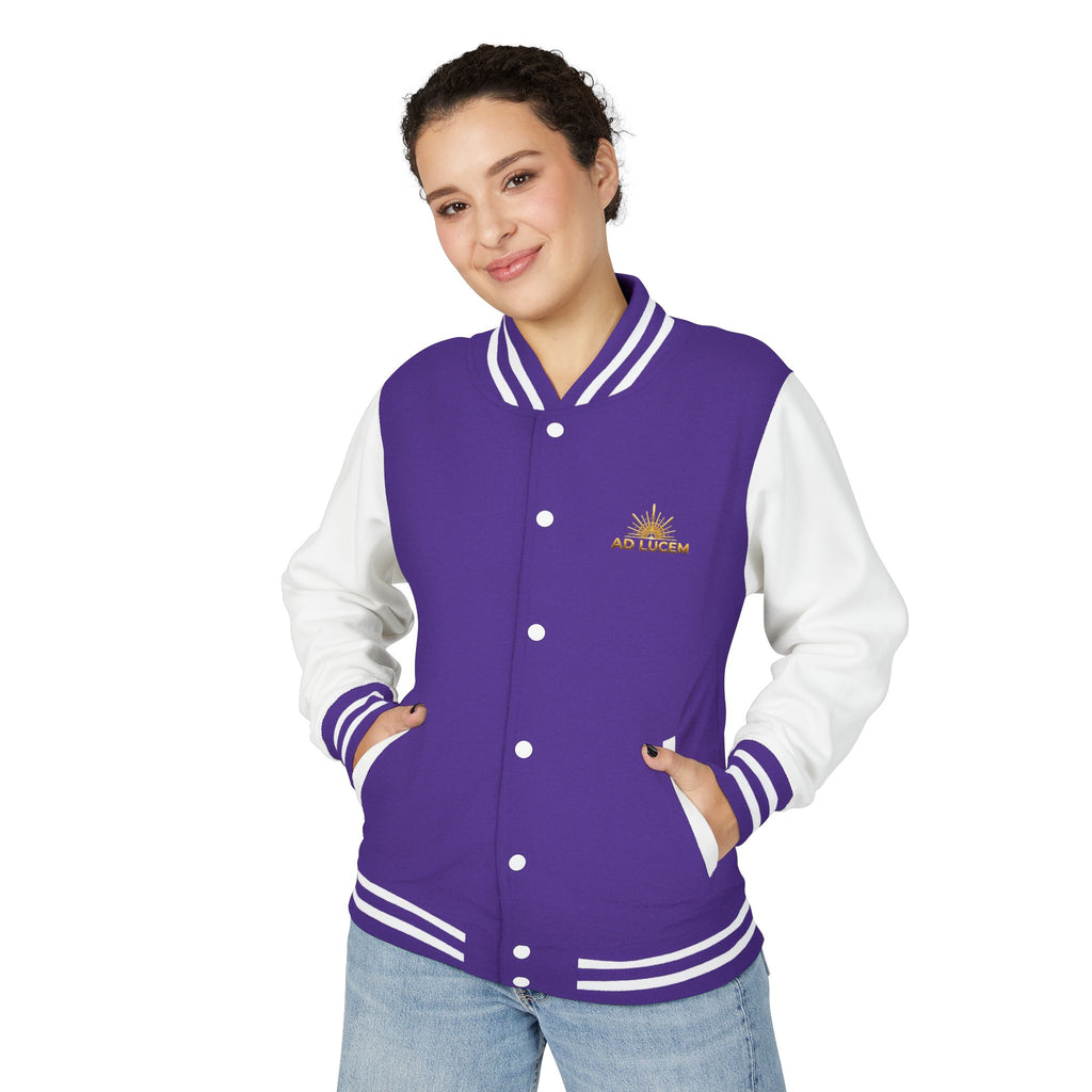 Scorpio Letterman Jacket — Gold Scorpion Varsity Jacket