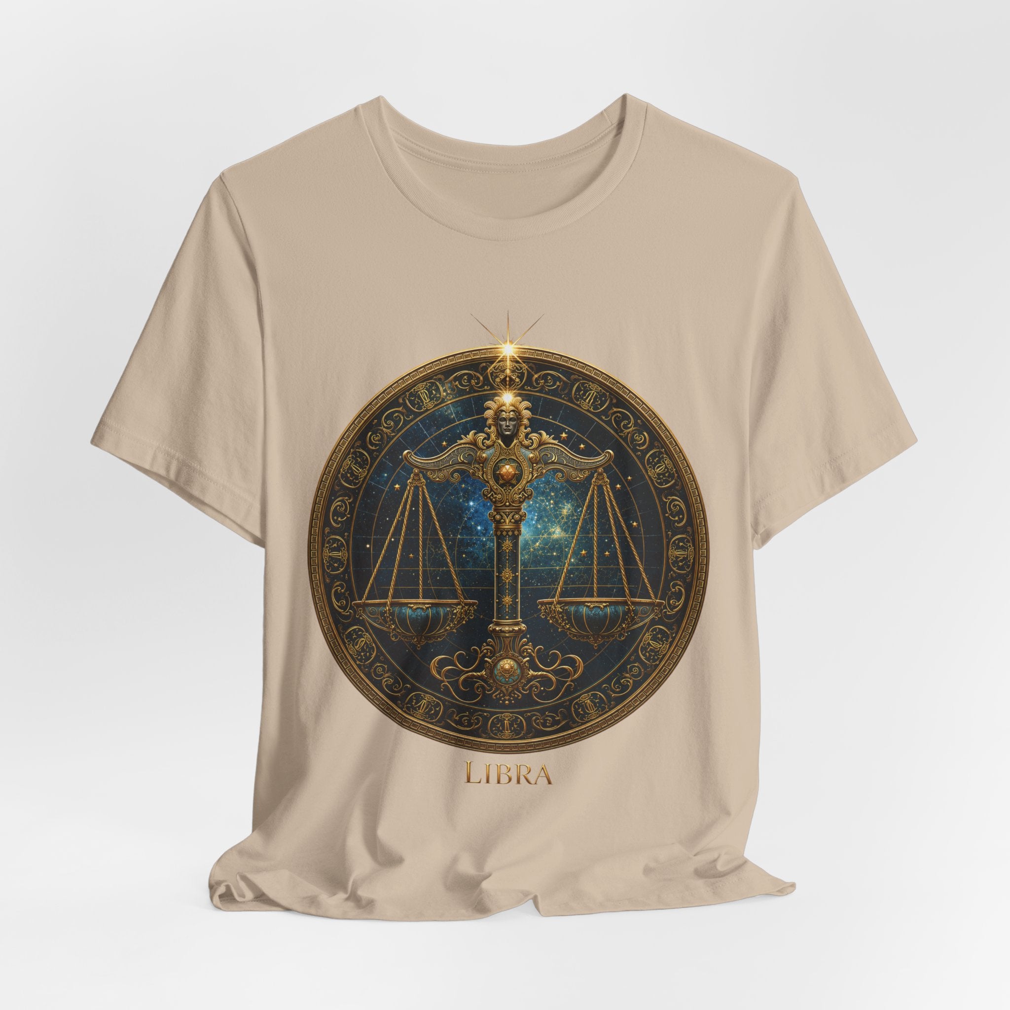 Libra Scales T-Shirt | Zodiac Balance Astrology Tee