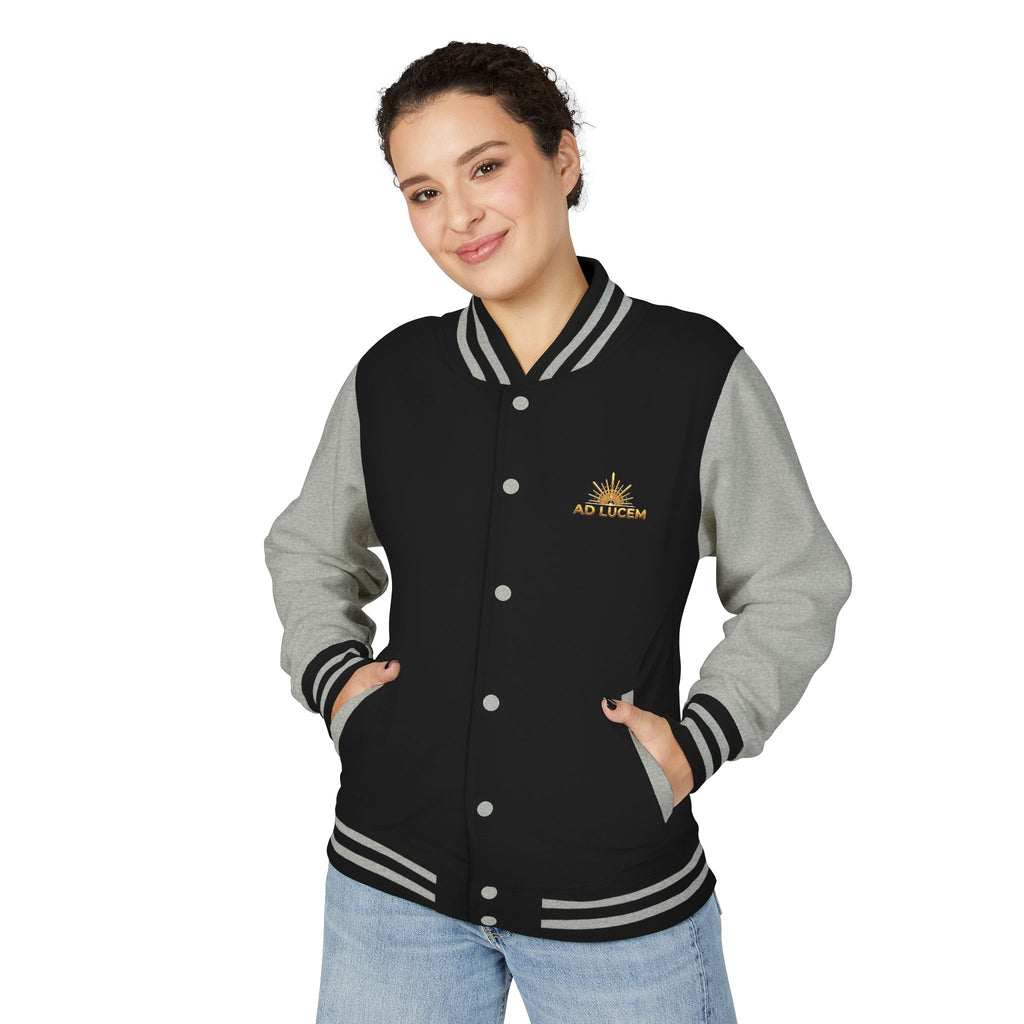 Scorpio Letterman Jacket — Gold Scorpion Varsity Jacket