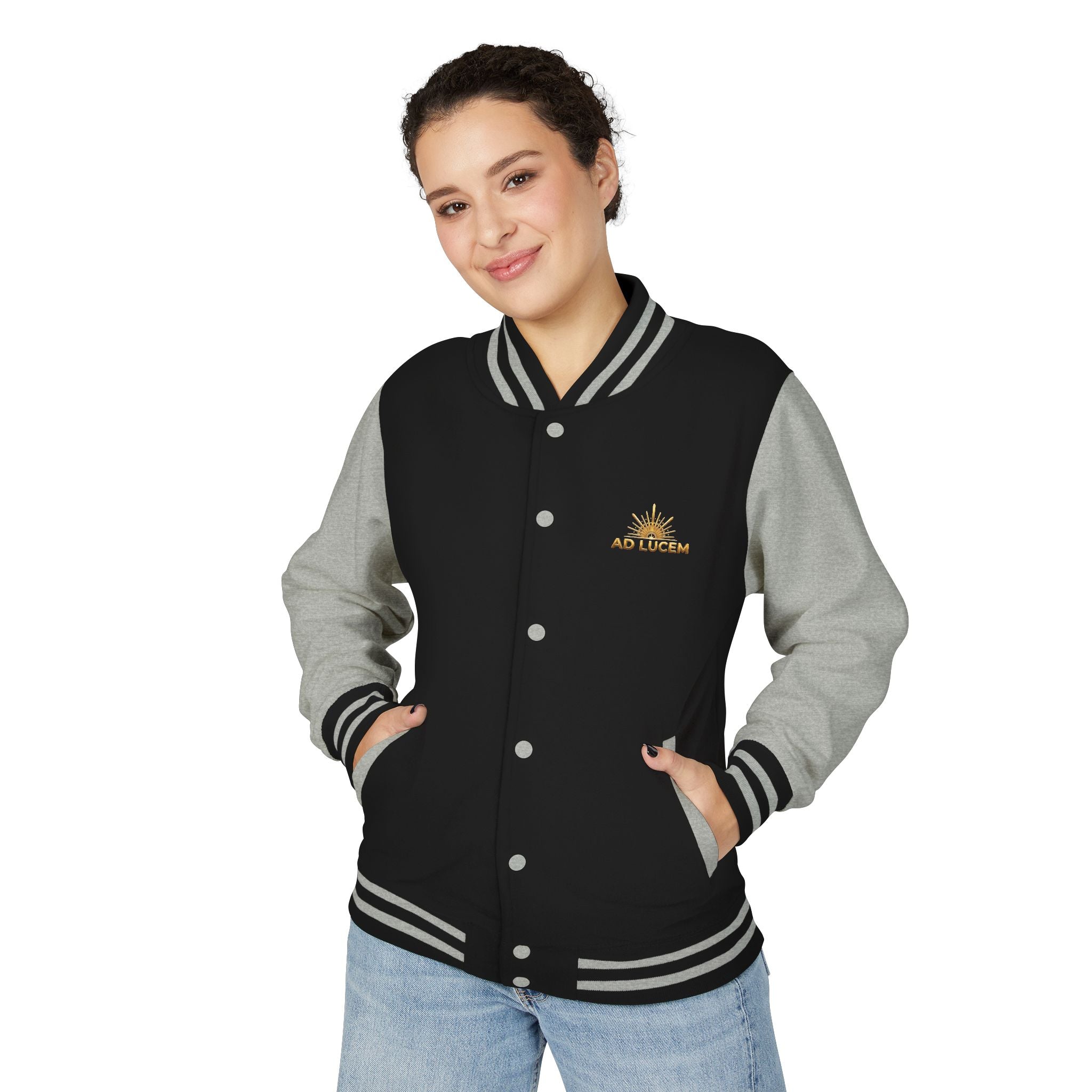 Scorpio Letterman Jacket — Gold Scorpion Varsity Jacket