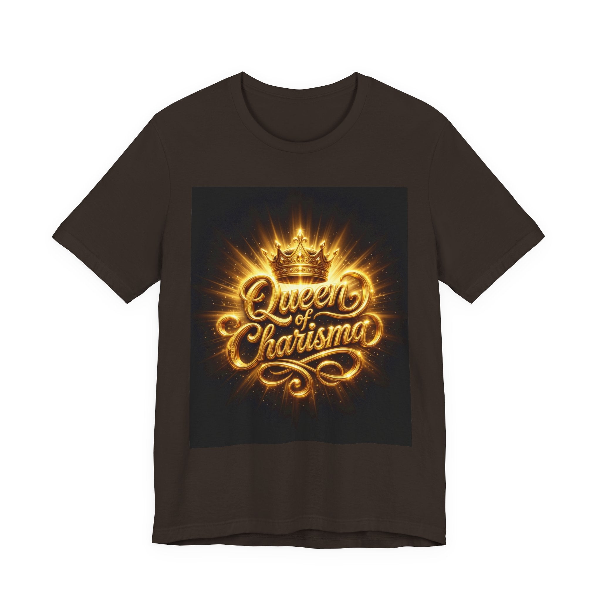 Queen of Charisma Leo T-Shirt — Zodiac Leo Astrology Tee