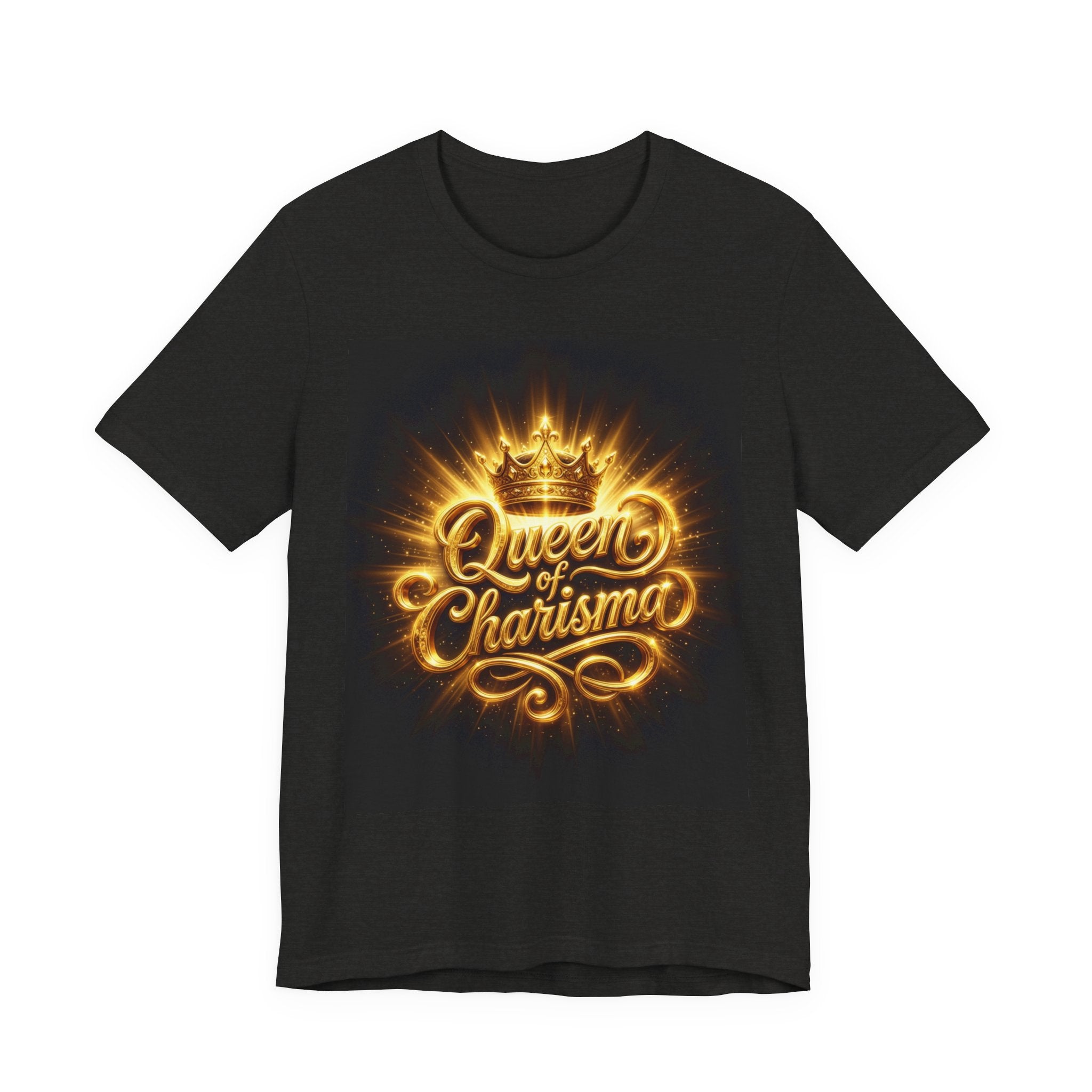 Queen of Charisma Leo T-Shirt — Zodiac Leo Astrology Tee