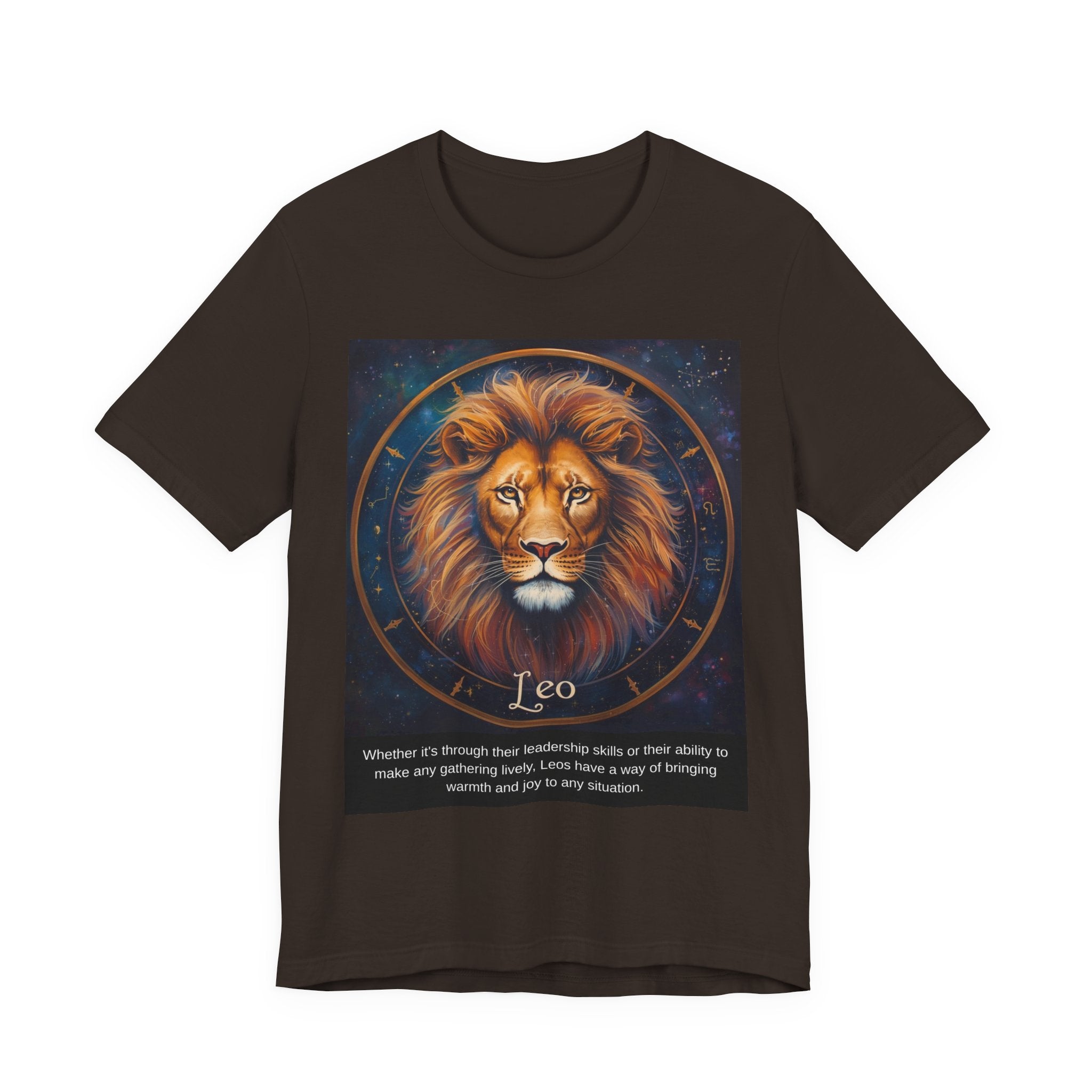 Leo Zodiac T‑Shirt — Majestic Lion Horoscope Tee