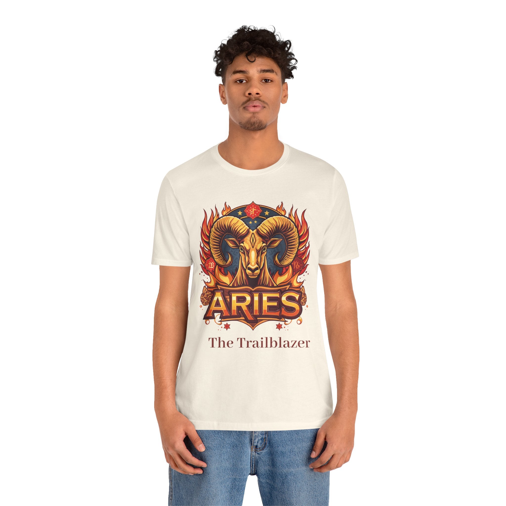 Aries Ram Zodiac The Trailblazer T-Shirt | Astrology Horoscope Tee