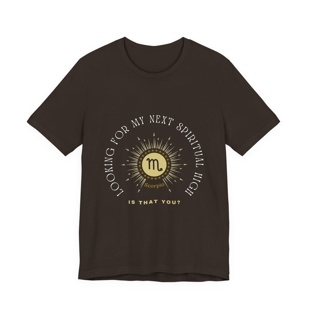 Scorpio Sunburst Horoscope tee | Looking for my next spiritual high
