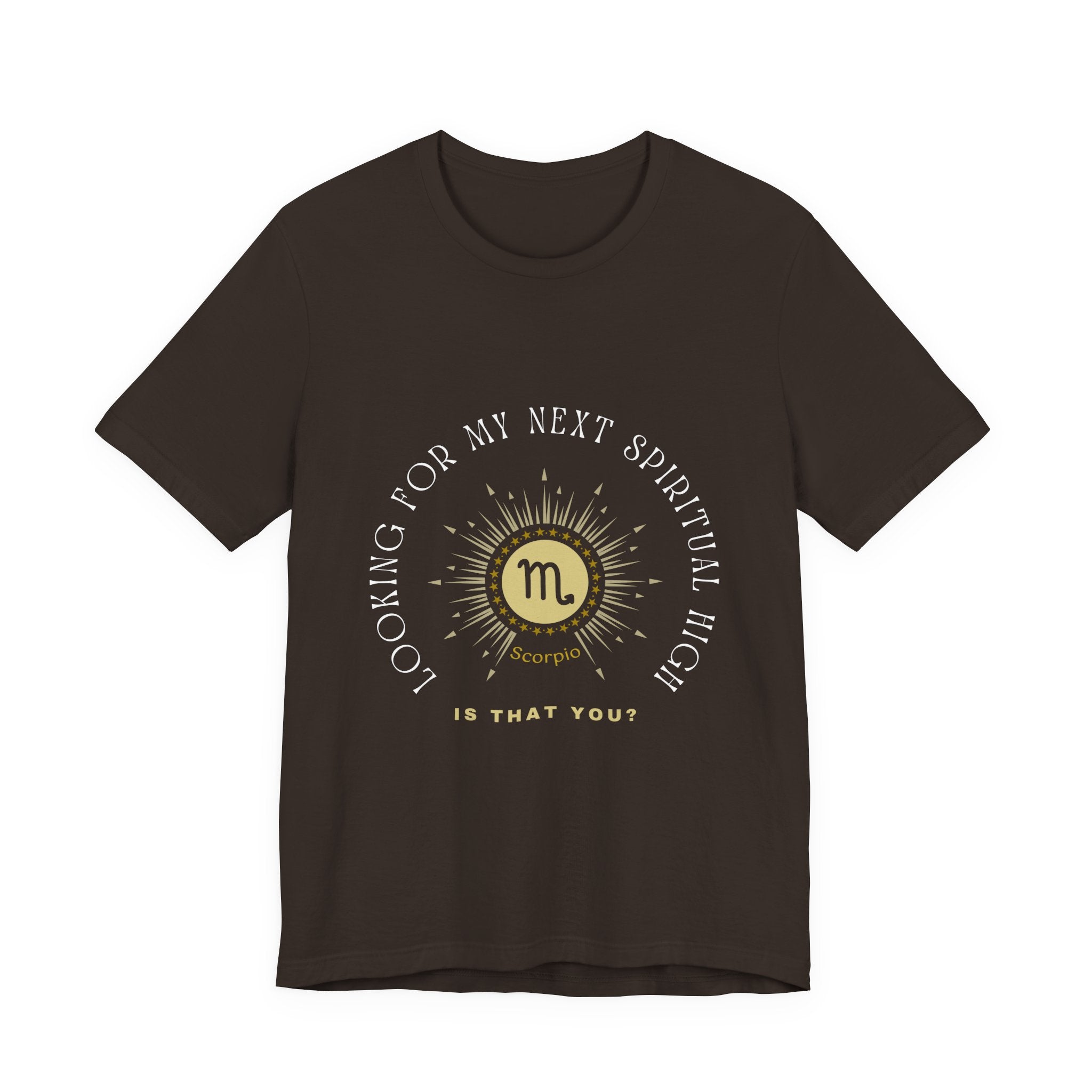 Scorpio Sunburst Horoscope tee | Looking for my next spiritual high