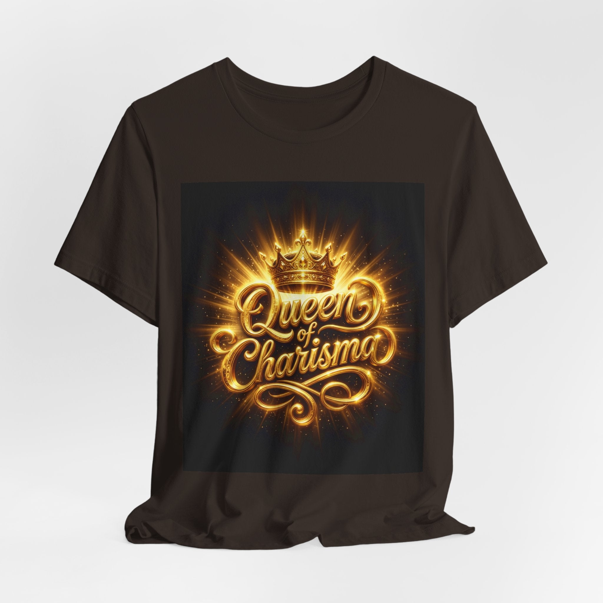 Queen of Charisma Leo T-Shirt — Zodiac Leo Astrology Tee