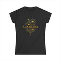 Women's Tee — Lux Mundi Floral Graphic Shirt